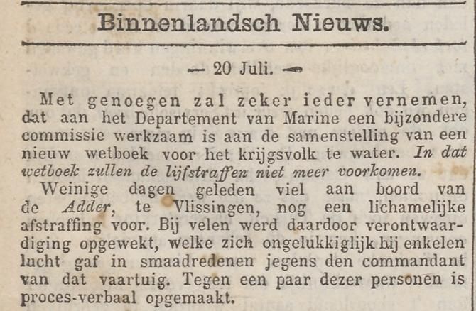 Het nieuws van den dag 21 juli 1876