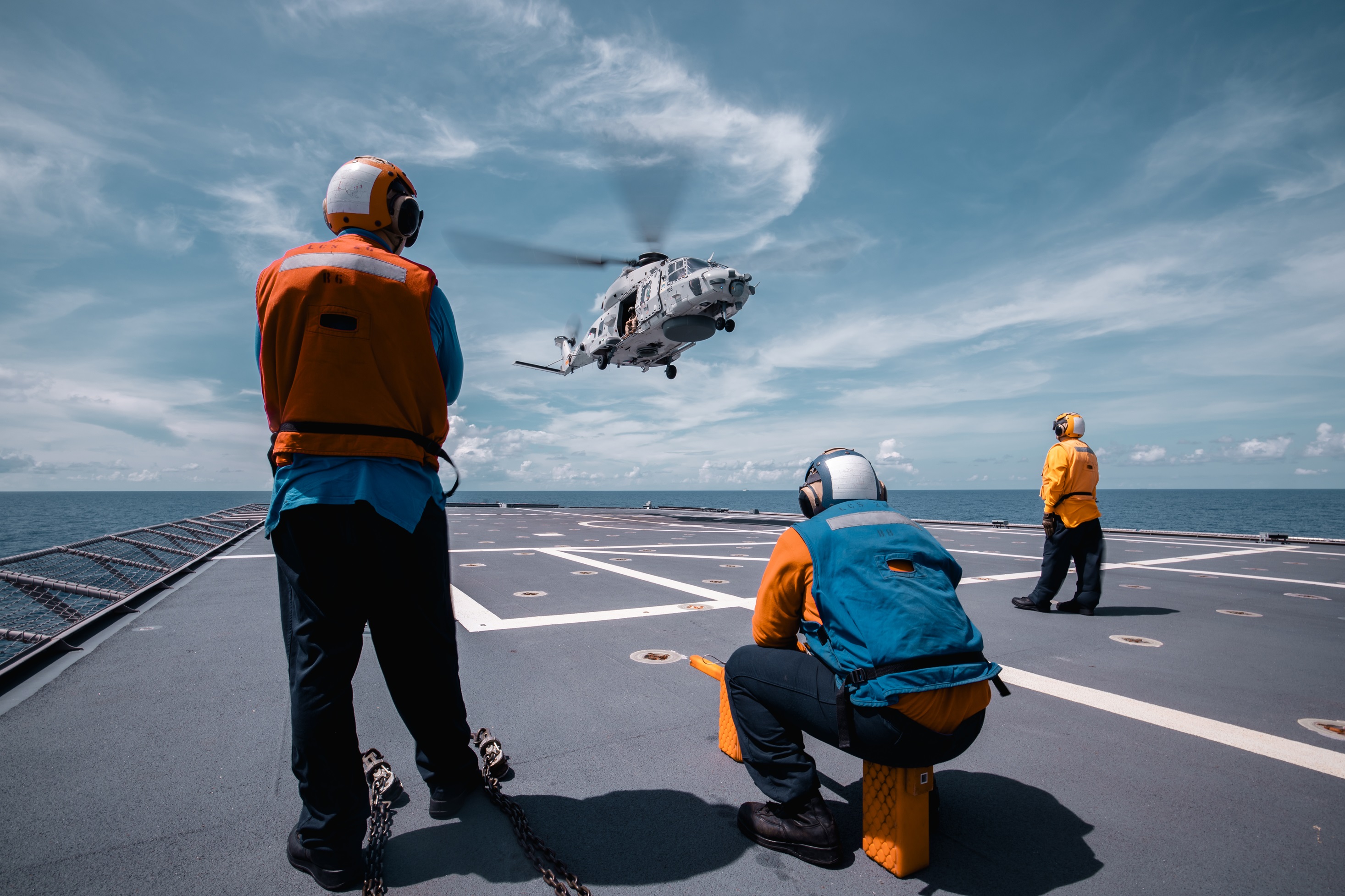 Diverse, April en Mei 2024.Zr. Ms. Tromp vaart momenteel de wereld rond in het kader van de reis Pacific Archer. Hier word onder meer India, Singapore, Indonesie, Vietnam en diverse andere landen aangedaan en word er op zee geoefenend met coalitielanden zoals Amerika en de marine van de diverse bezochte landen.