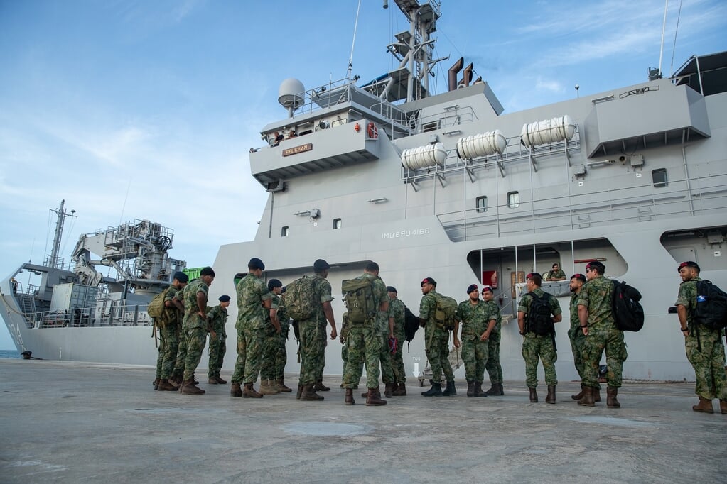 Caribische militairen trainen tijdens oefening Caribbean Strike , 2025 (foto: M. de Graaff | MCD)