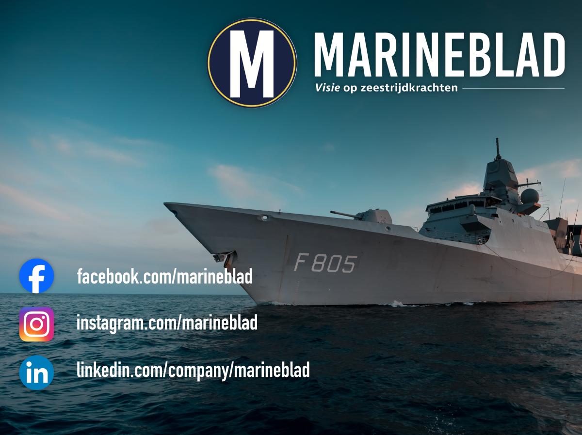 Marineblad nu ook op Facebook en Instagram
